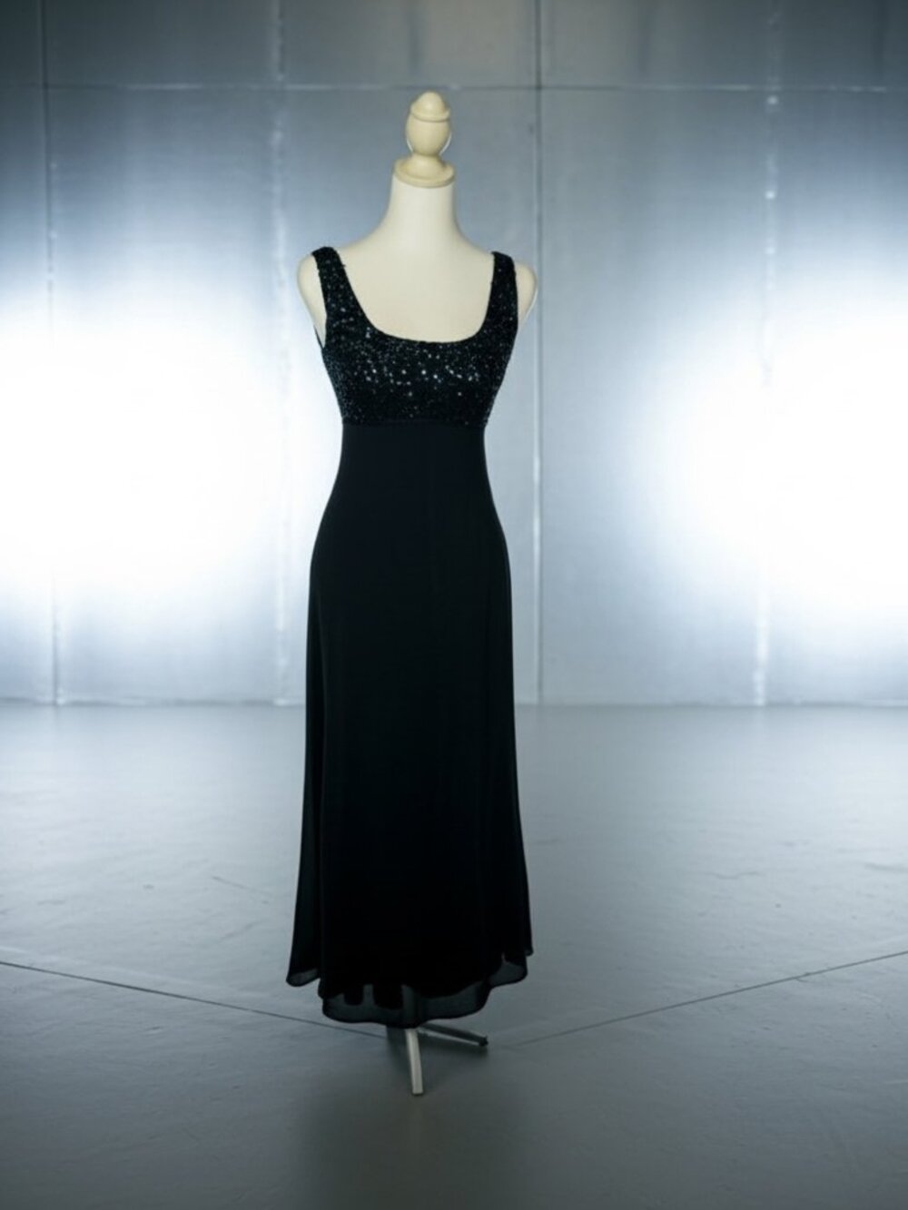 Midnight Blue Blondie and Me Evening Gown